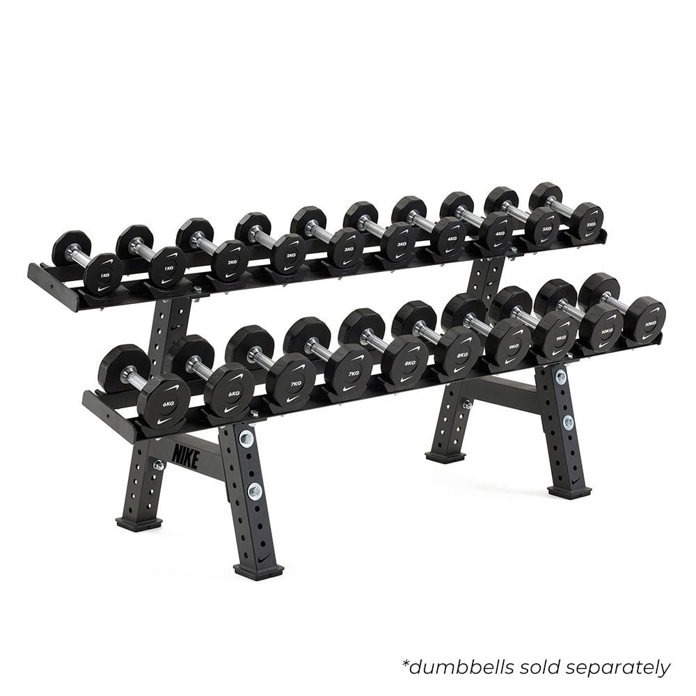 Nike Strength Pro Urethane Dumbbell Rack