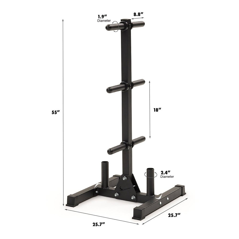 Nike Strength Plate Tree & Barbell Holder