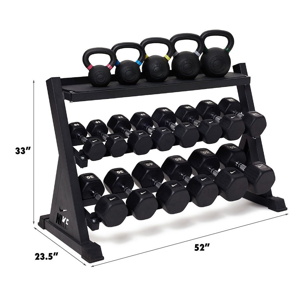 Nike Strength Kettlebell & Dumbbell Storage Rack