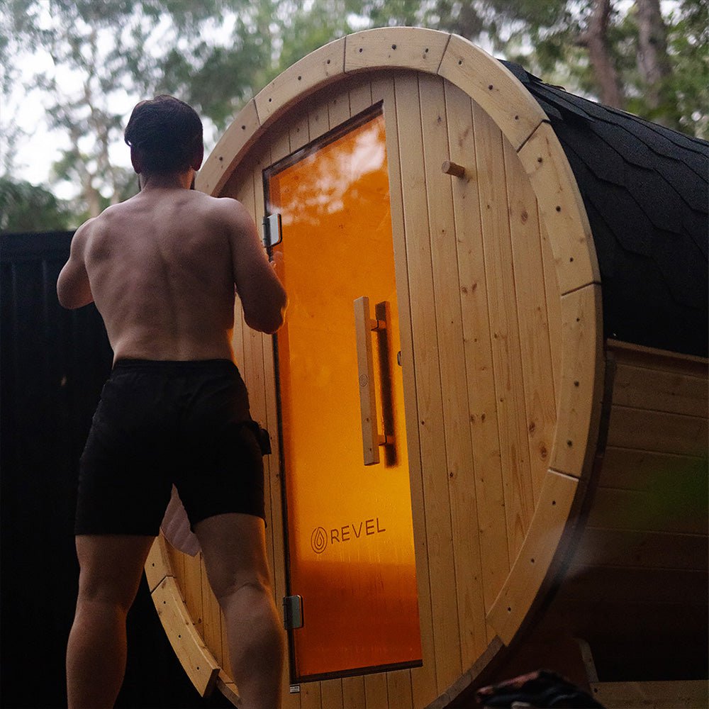 Revel Recovery Eden 4 Person Traditional Barrel Sauna