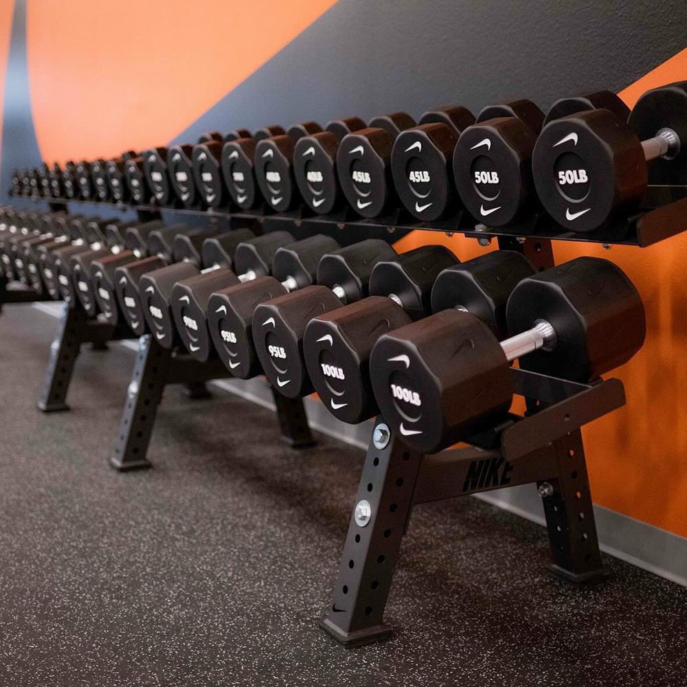 Nike Strength Pro Urethane Dumbbell Rack