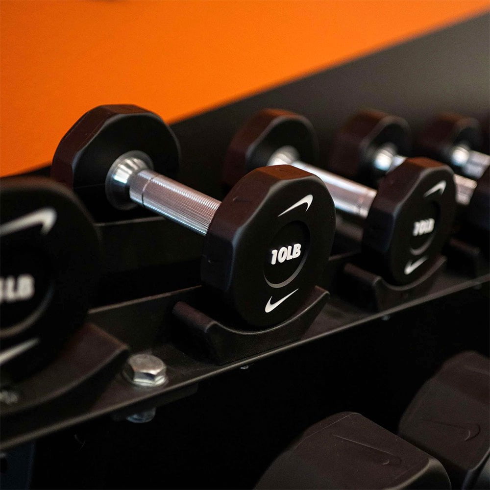 Nike Strength Pro Urethane Dumbbell Rack