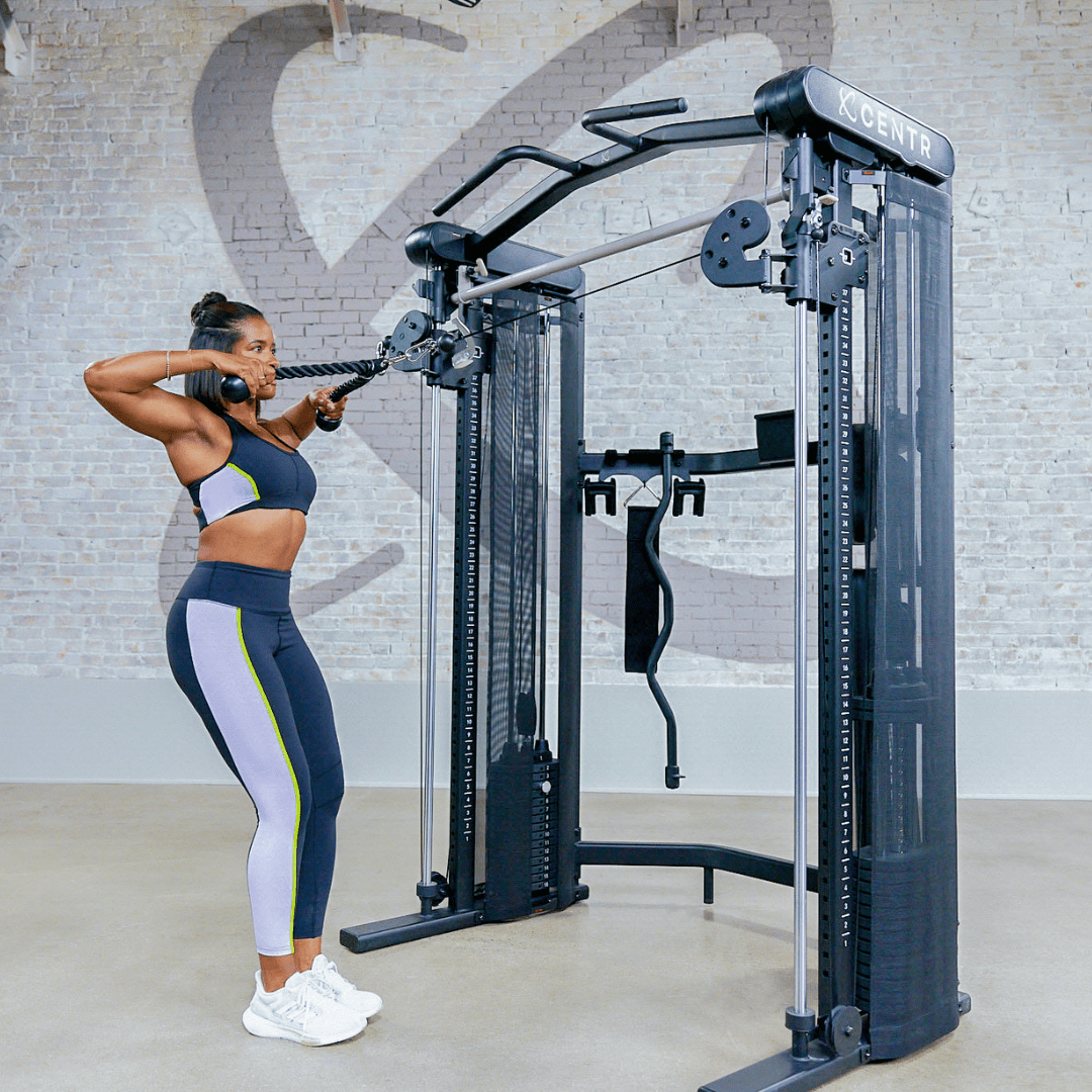 Centr 3 Home Gym Functional Trainer with Selectorized Smith Bar