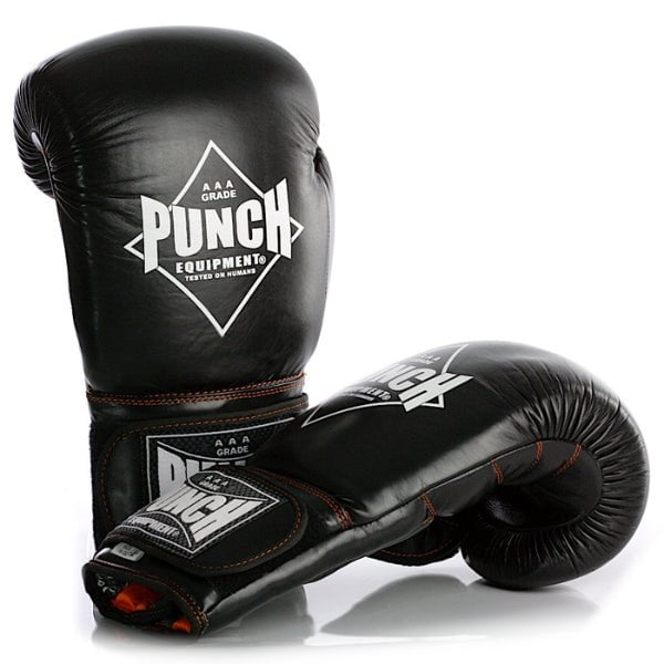 PUNCH Equipment Black Diamond Muay Thai Boxing Gloves