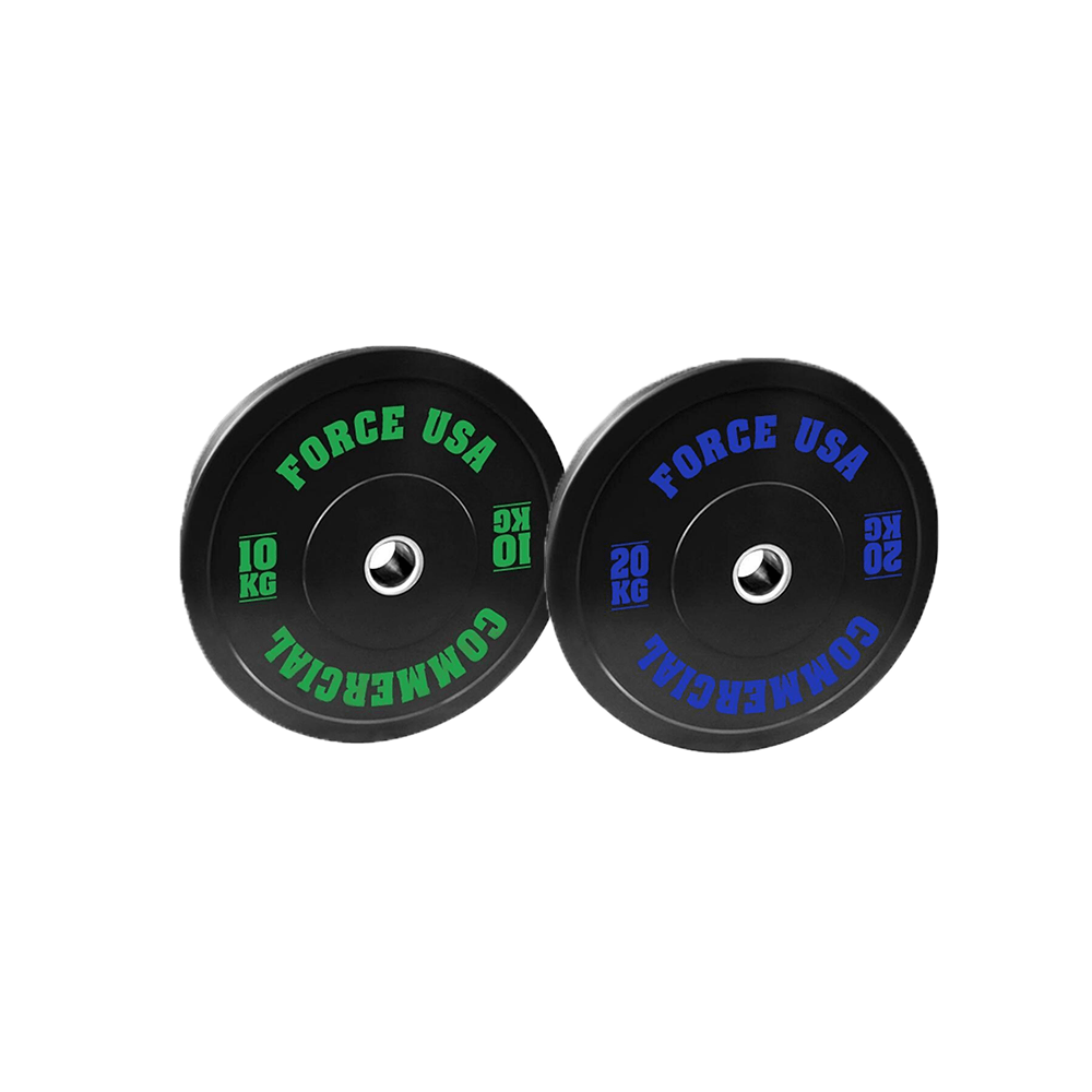 Force USA 80kg Bumper Plate Package 4