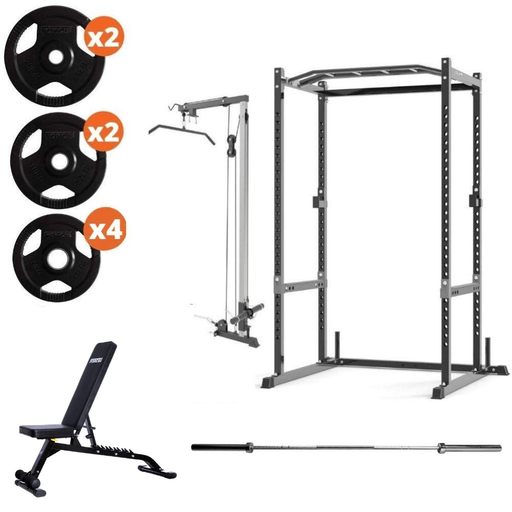 Force USA® Power Rack Strength Package Gym and Fitness