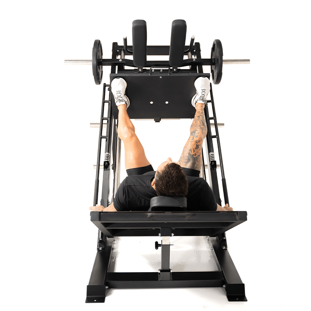 Force usa leg press hack squat machine hotsell
