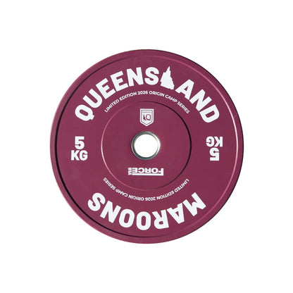 Force USA Queensland Maroons Limited Edition Bumper Plates