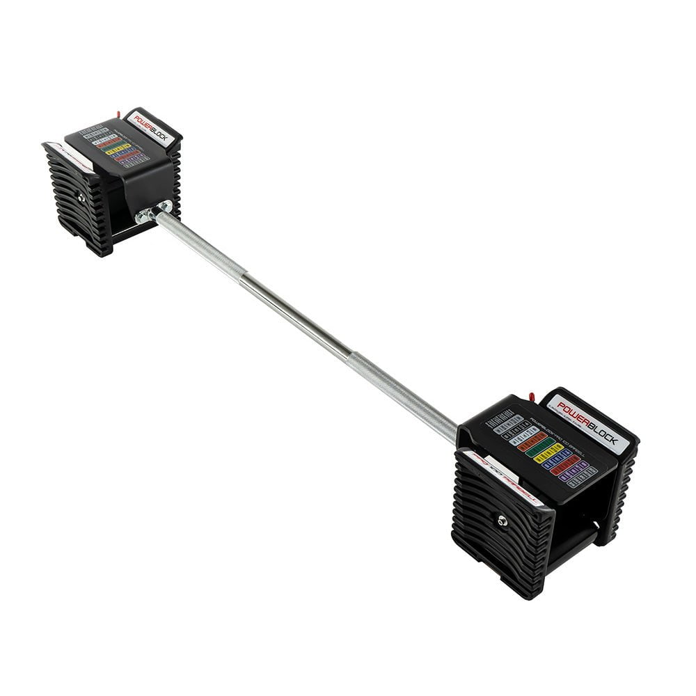 PowerBlock Pro Series Straight Bar (Includes Barbell Handles, Straight Bar)