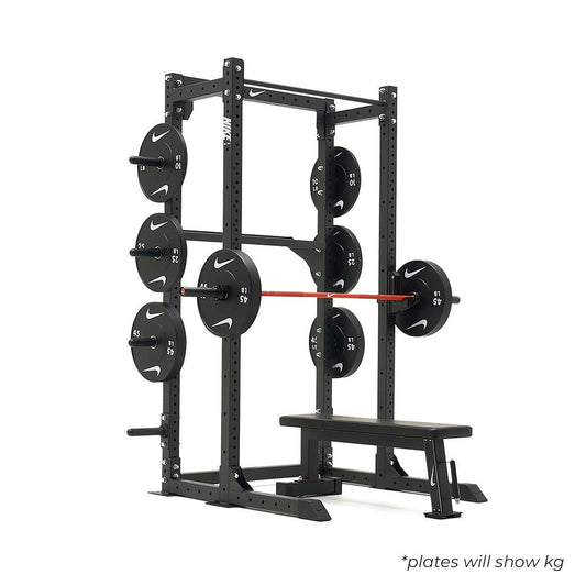Nike Strength Alpha Home Gym Setup - Half Rack