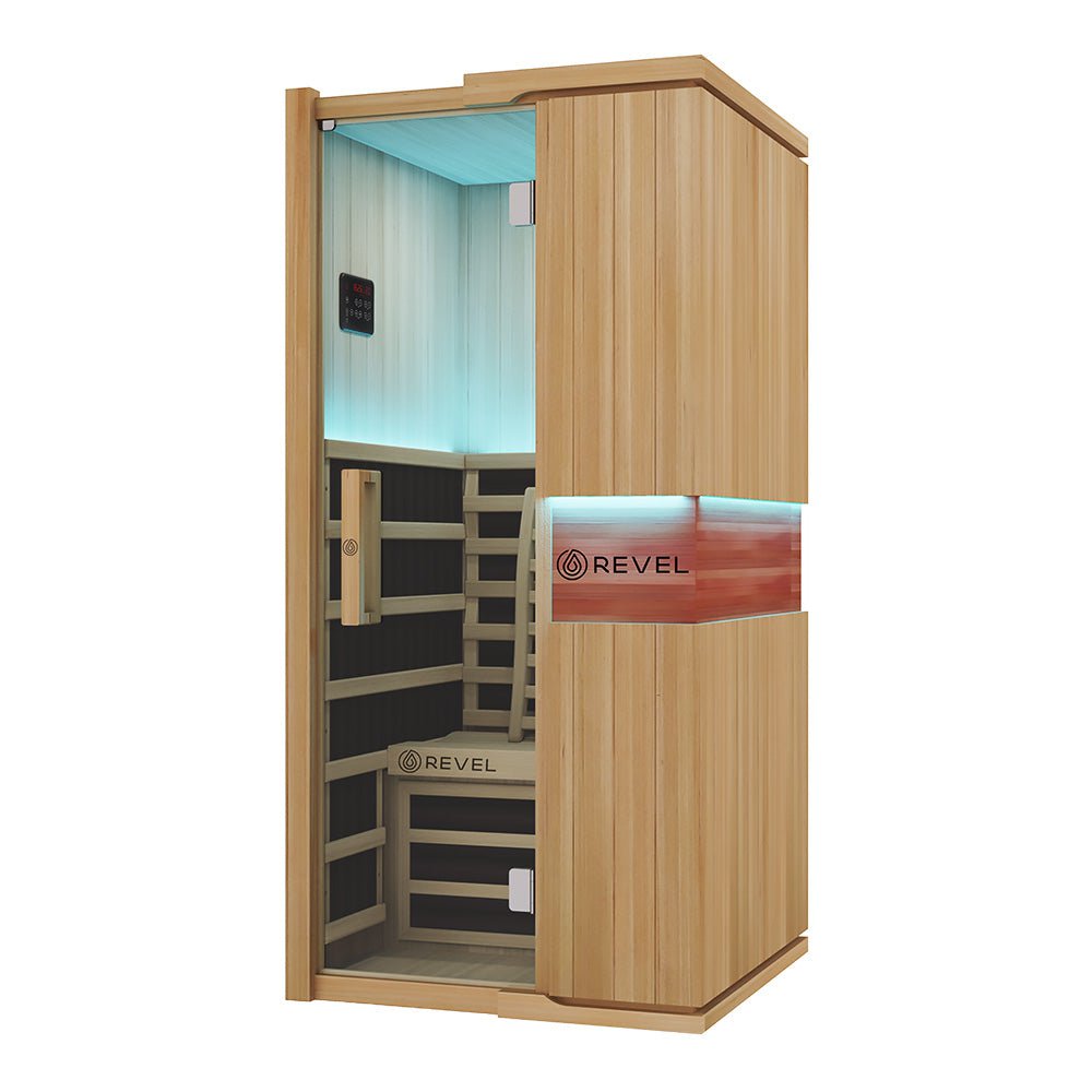 Revel Recovery Aura 1 Person Full Spectrum Infrared Sauna