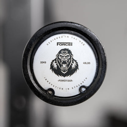 Force USA 20kg Olympic Power Barbell - Onyx Black