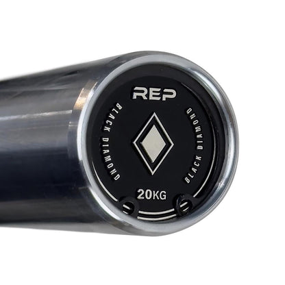 REP Fitness Black Diamond Power Bar - 20kg