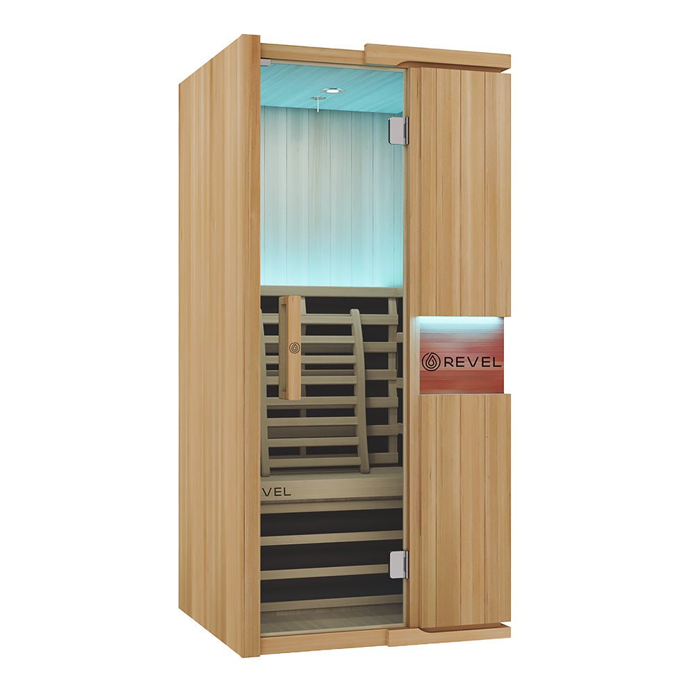 Revel Recovery Aura 1 Person Full Spectrum Infrared Sauna