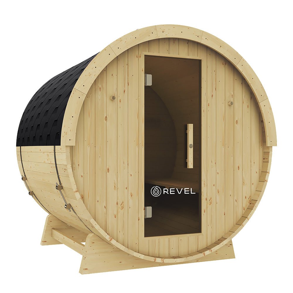 Revel Recovery Eden 6 Person Traditional Barrel Sauna