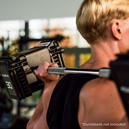 PowerBlock Pro Series Straight Bar (Includes Barbell Handles, Straight Bar)