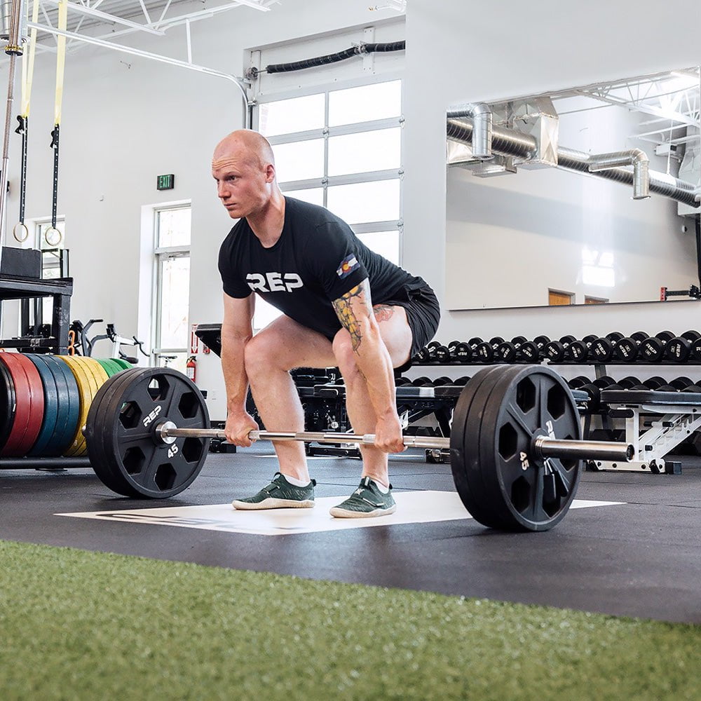 REP Fitness Black Diamond Power Bar - 20kg