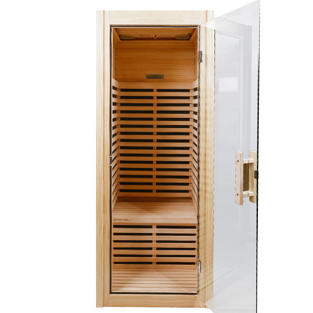 Revel Recovery 1 Person Infrared Home Sauna