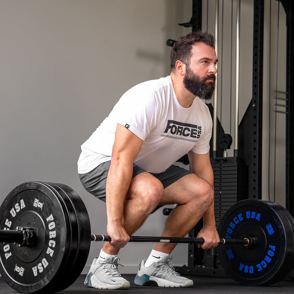 Force USA 20kg Olympic Power Barbell - Onyx Black