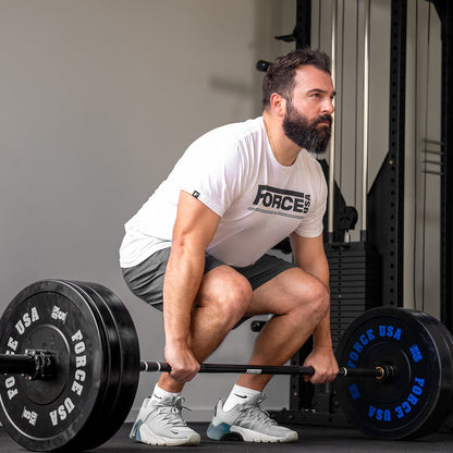 Force USA 20kg Olympic Power Barbell - Onyx Black