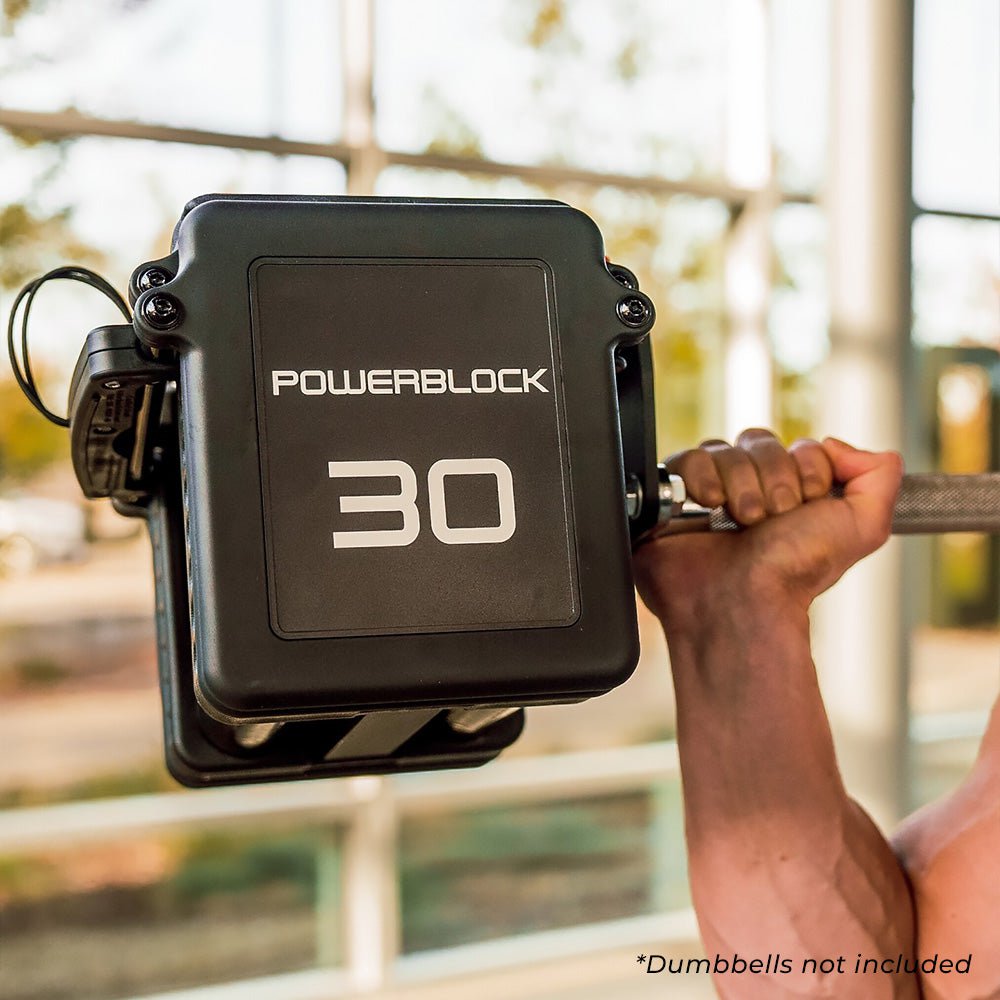 PowerBlock Pro Series Straight Bar (Includes Barbell Handles, Straight Bar)