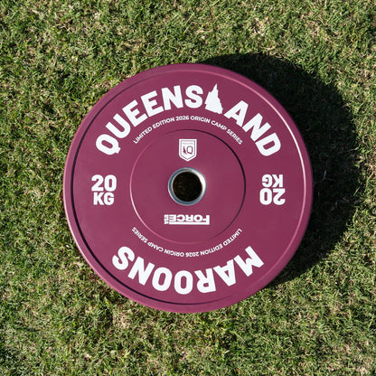Force USA Queensland Maroons Limited Edition Bumper Plates