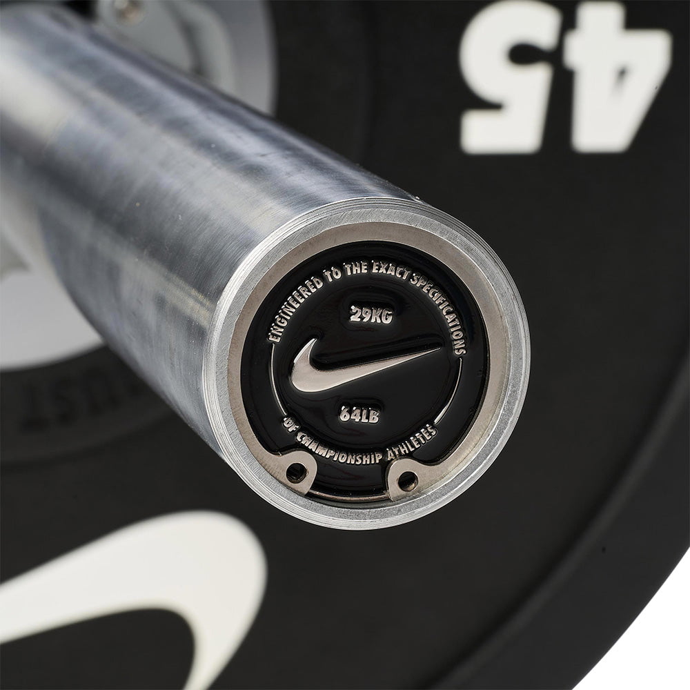 Nike Strength Open Trap Bar – Black / Orange