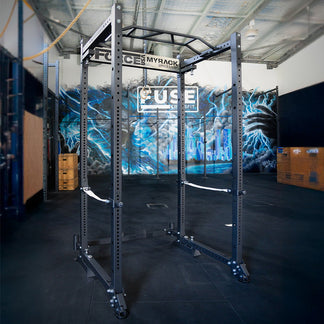 Force USA MyRack SpaceSaver Folding Power Rack V2 | Gym and Fitness
