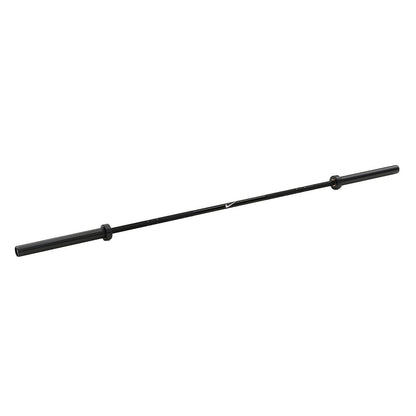 Nike Strength Black Chrome Swoosh Barbell 20 kg