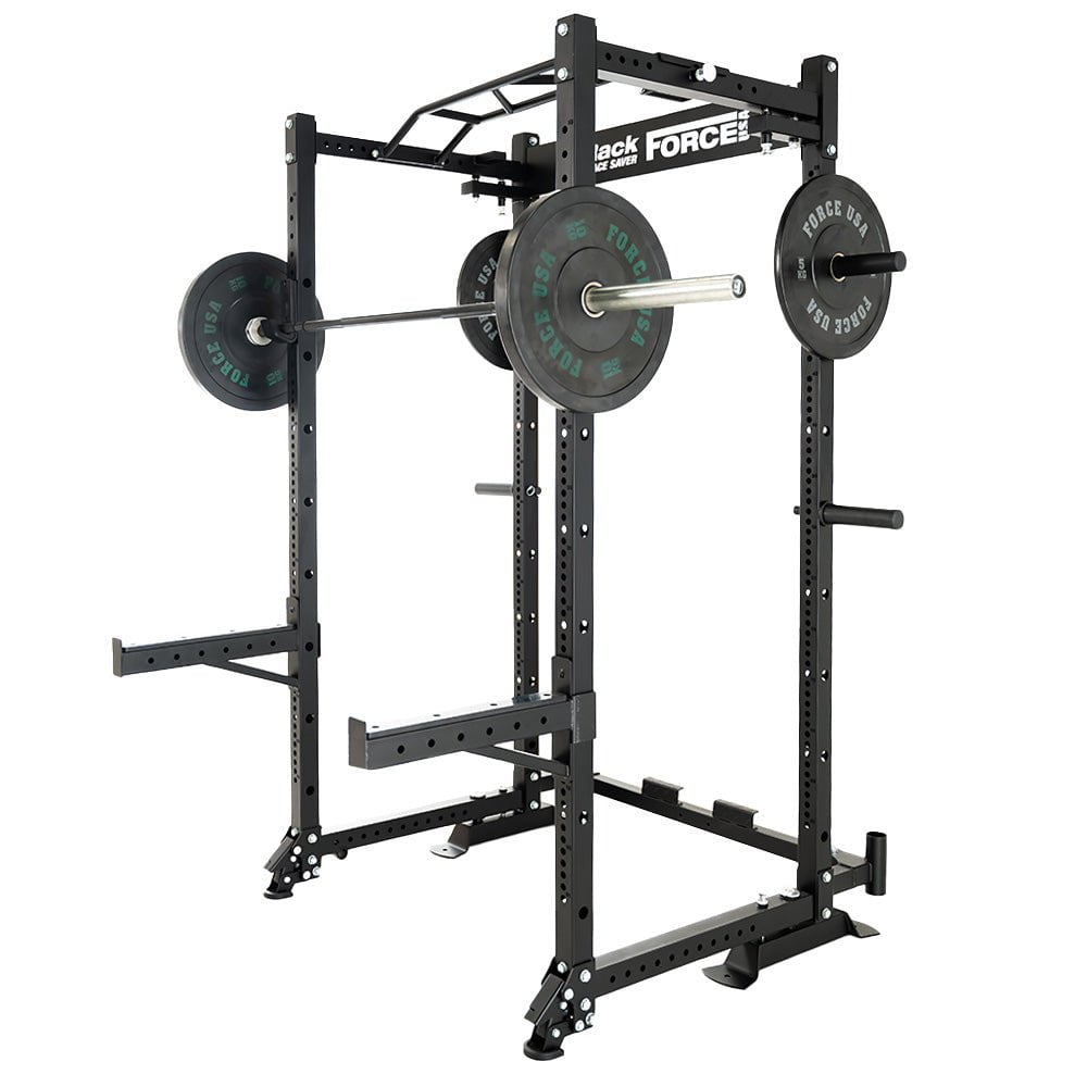 Force USA MyRack SpaceSaver Folding Power Rack V2 | Gym and Fitness