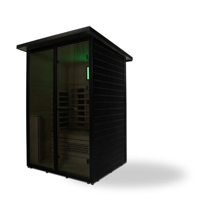 Revel Saunas Eclipse - 2 Person Full Spectrum Infrared Cabin Sauna