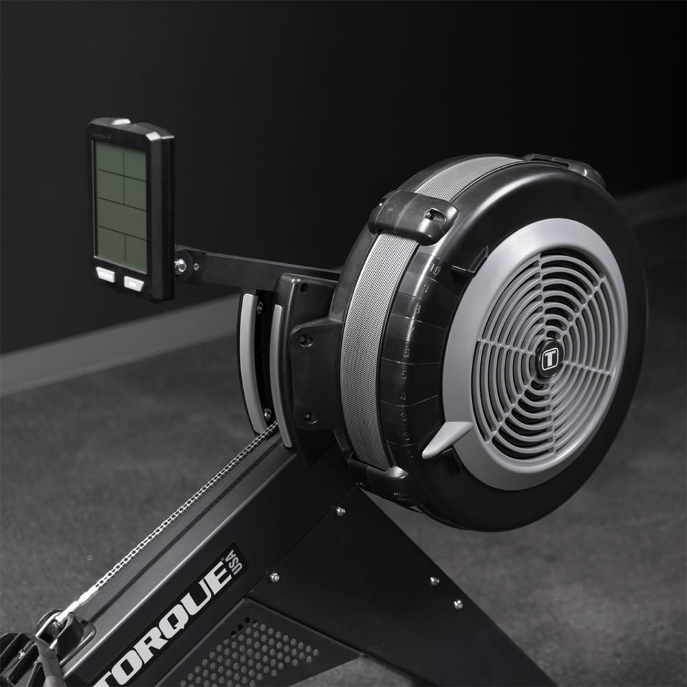 Torque USA Rower Stealth (Black Satin) – Stealth Air™ Rower
