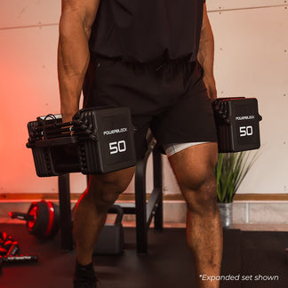 PowerBlock Pro 100 EXP Knurl Stage 1 | Gym and Fitness