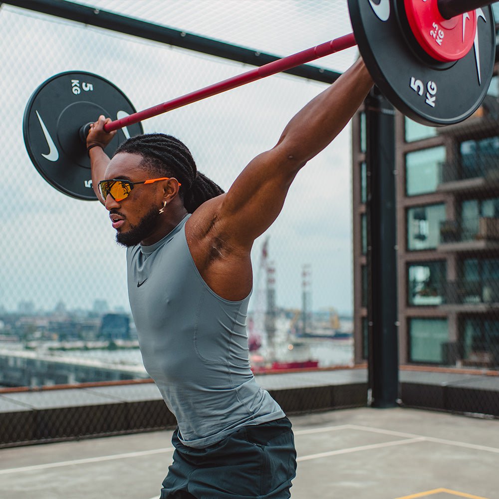 Barbell Variable Resistance Exercise Banded Bench Press