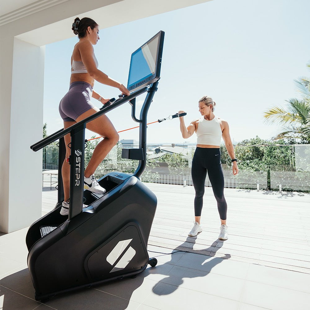 Treadmill Stairs Exercise Routine Weight Loss Workout Using Stairs