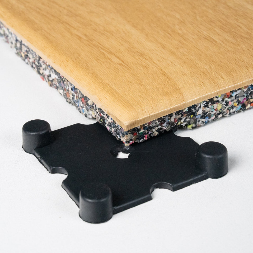 Force USA Connector Zero Gap Tiles - Wood | Gym and Fitness