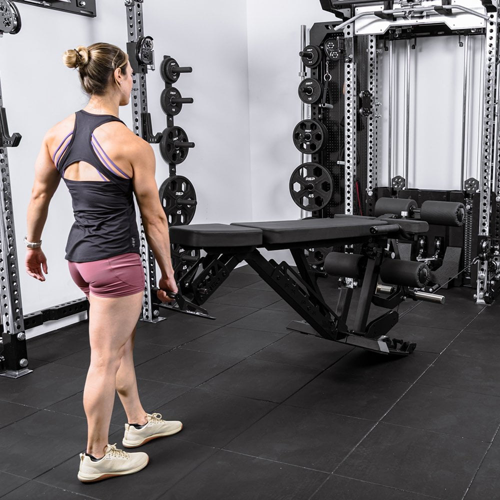 REP Fitness Leg Extension & Leg Curl Bench Attachment