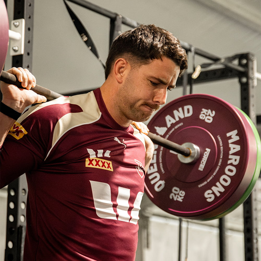 Force USA Queensland Maroons Limited Edition Bumper Plates