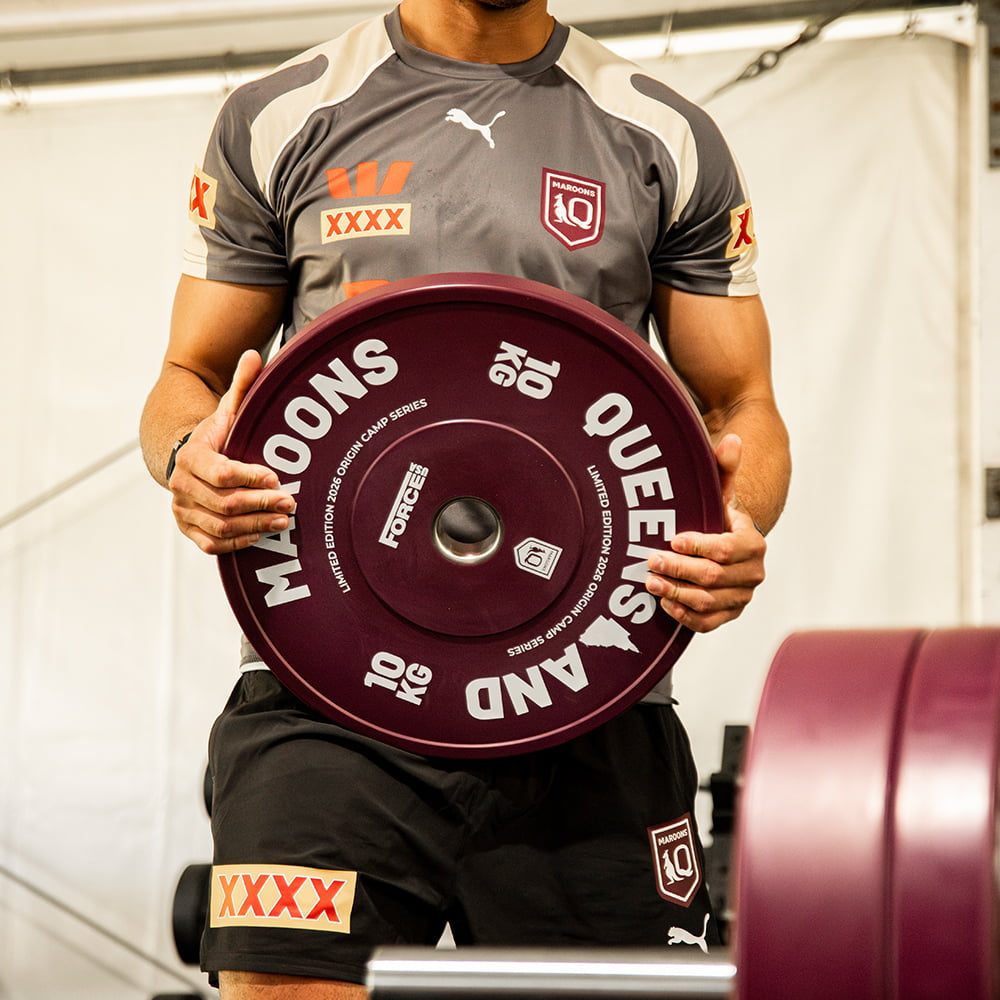 Force USA Queensland Maroons Limited Edition Bumper Plates