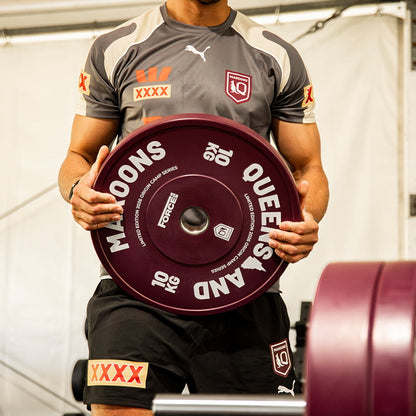Force USA Queensland Maroons Limited Edition Bumper Plates