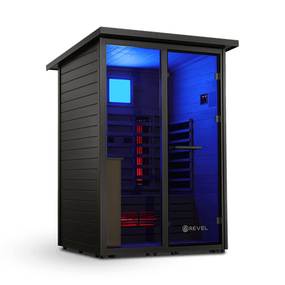 Eclipse - 2 Person Full Spectrum Infrared Cabin Sauna