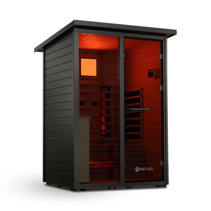 Eclipse - 2 Person Full Spectrum Infrared Cabin Sauna