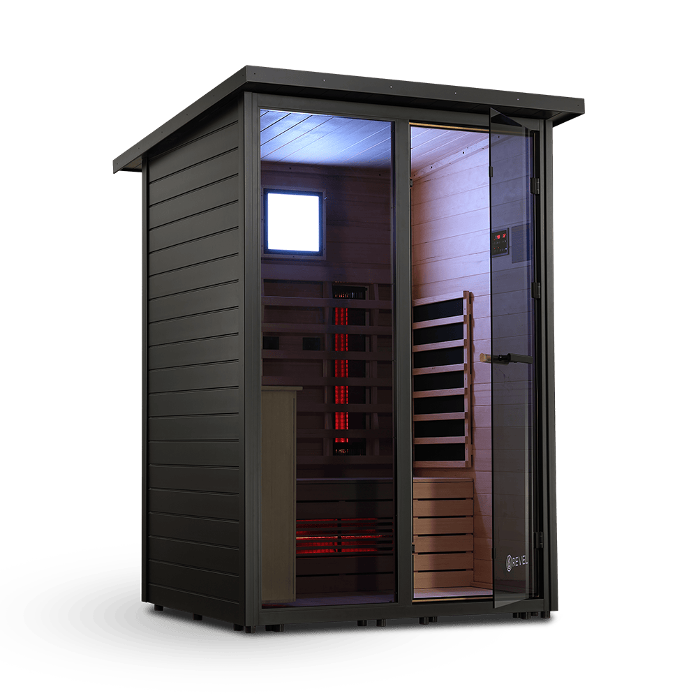 Eclipse - 2 Person Full Spectrum Infrared Cabin Sauna