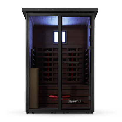 Eclipse - 2 Person Full Spectrum Infrared Cabin Sauna