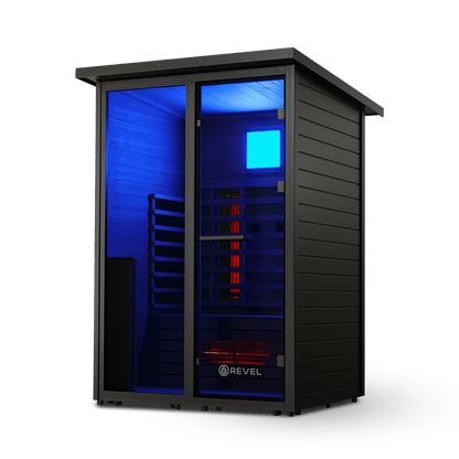 Eclipse - 2 Person Full Spectrum Infrared Cabin Sauna