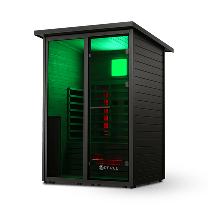 Eclipse - 2 Person Full Spectrum Infrared Cabin Sauna