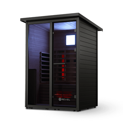 Eclipse - 2 Person Full Spectrum Infrared Cabin Sauna