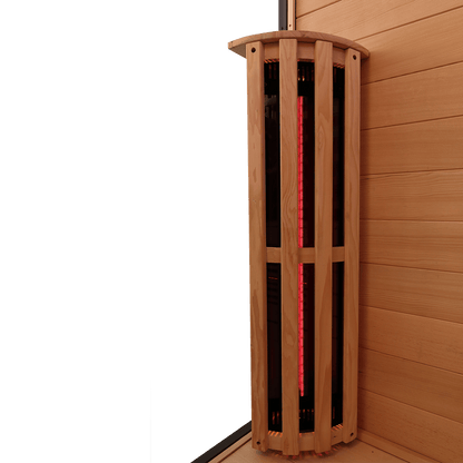 Eclipse - 2 Person Full Spectrum Infrared Cabin Sauna
