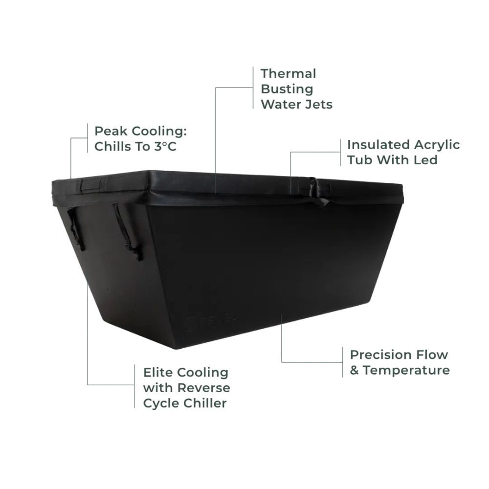 Revel Edur - Noir Ice Bath Includes Chiller