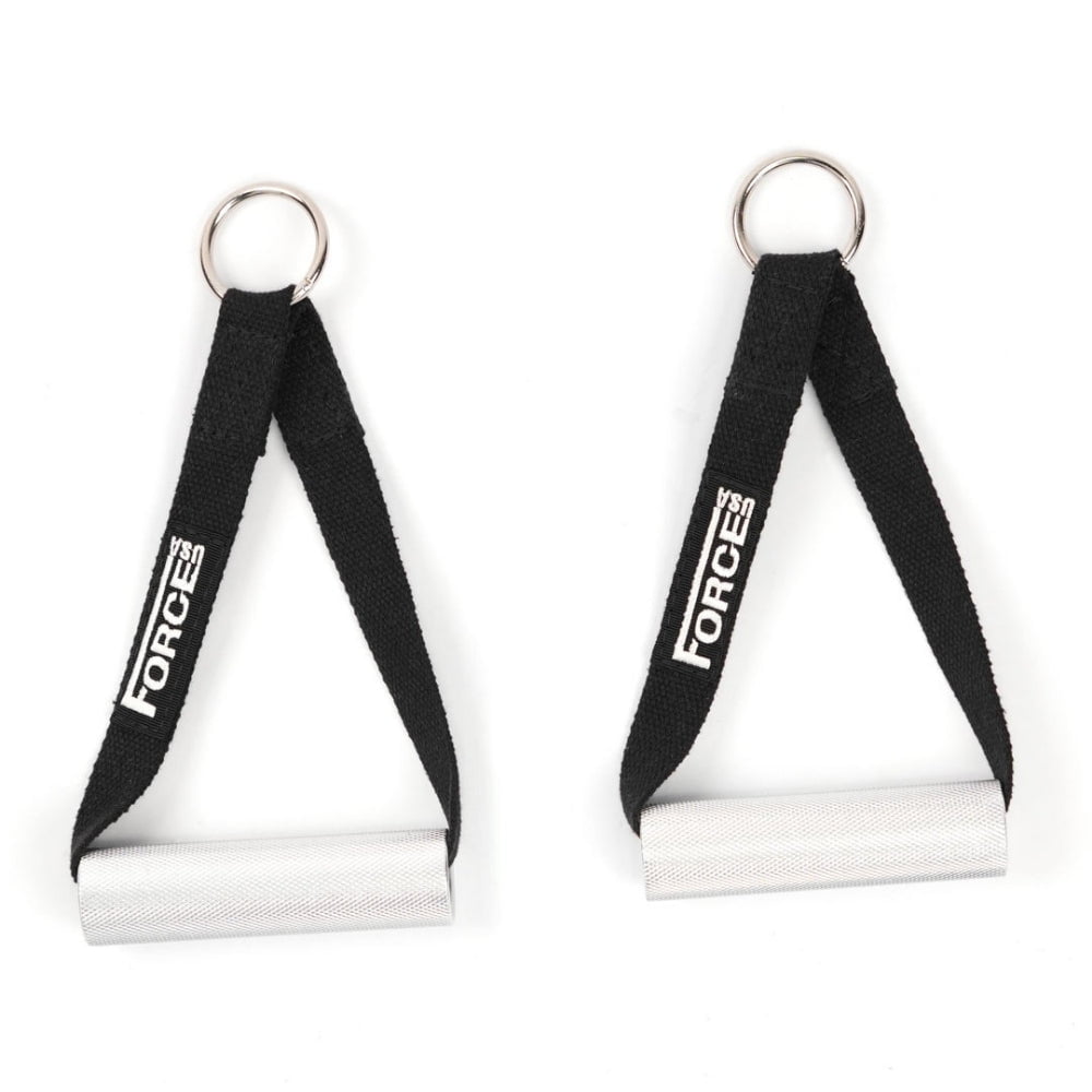 Force USA Single Knurled Handle (Pair)